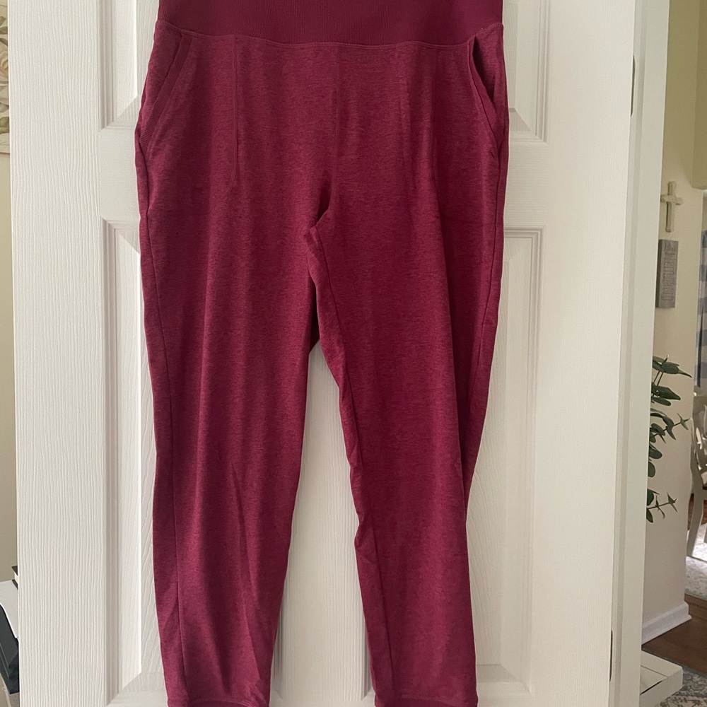 GAIAM jogger pants super soft, only worn twice size of